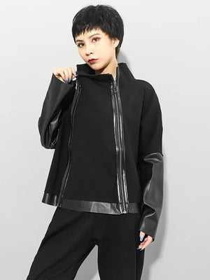 Turtleneck Sweatshirt Womens