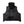 Turtleneck Techwear Vest in black — dark techwear streetwear, view 6 of 7