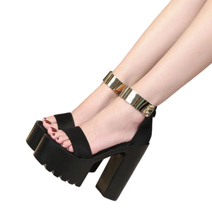 Ultra High Heels Shoes Y2K