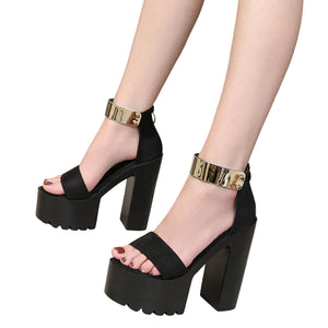 Ultra High Heels Shoes Y2K