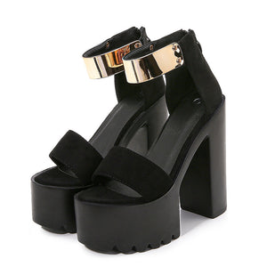 Ultra High Heels Shoes Y2K