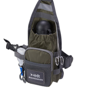 Ultra Lightweight Cargo Vest - product view on white background