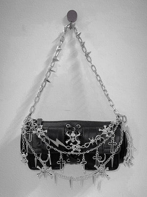 Unique Custom chain Purse Y2k