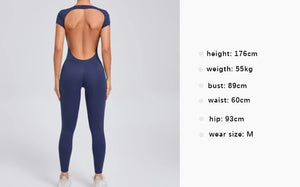 Unitard Backless Sport