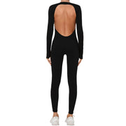 Unitard de manga larga para fitness