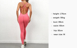 Unitard Scrunch Jumpsuit Sleeveless