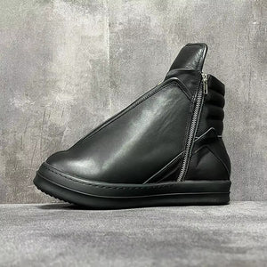 Urban Men Boots Black Cyberpunk