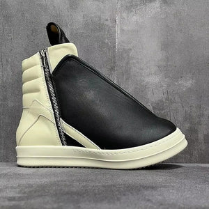 Urban Men Boots Black Cyberpunk