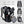 Black hardshell backpack with an external USB charging port and a 17 inch laptop sleeve