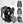 Black hardshell backpack with an external USB charging port and a 17 inch laptop sleeve