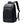Black hardshell backpack with an external USB charging port and a 17 inch laptop sleeve