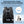 Black backpack with a USB 3.0 port on the side and a slim profile