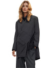 V-neck Asymmetric Jacket Women Spring