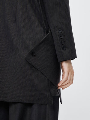 V-neck Asymmetric Jacket Women Spring