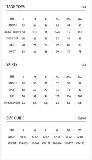 V Neck Black Skort Set