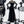 V-neck Long Goth Velvet Dress