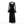 V-neck Long Goth Velvet Dress