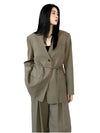 V-neck Women Spring Jacket Suit