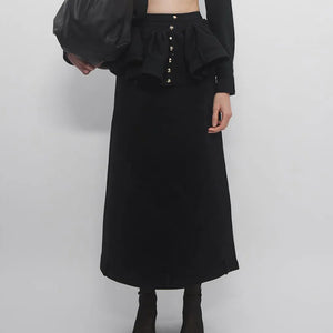 Versatile Black Goth Skirt