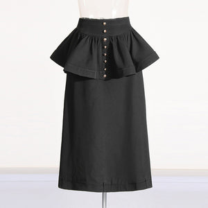 Versatile Black Goth Skirt