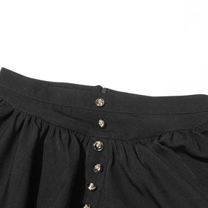 Versatile Black Goth Skirt