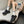 Versatile Black Platform Sneakers