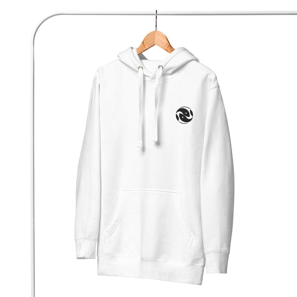 Versatile White Hoodie