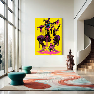 Vibrant Neon Cyberpunk Art | CYBER TECHWEAR®