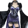 Victoria Purple Gothic Dress