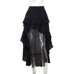 Vintage 90S Goth Long Skirt
