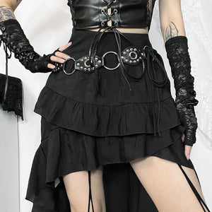Vintage 90S Goth Long Skirt