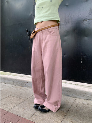 Vintage Buttons Women's Jeans Y2K