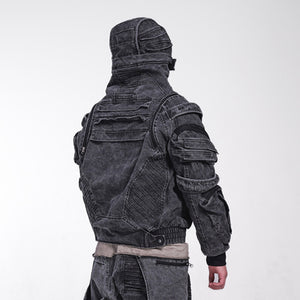 Vintage Cotton Cyberpunk Jacket