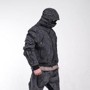 Vintage Cotton Cyberpunk Jacket