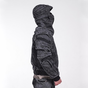 Vintage Cotton Cyberpunk Jacket