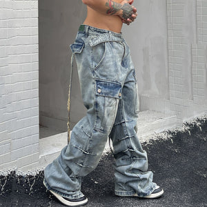 Vintage Cyberpunk Pants Jeans