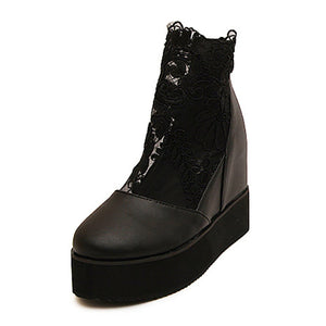 Vintage Embroider Women Shoes Y2K
