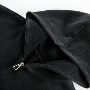 Vintage Embroidered Y2k hoodie