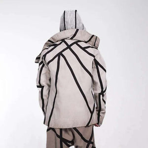 Vintage Hooded Cyberpunk Jacket