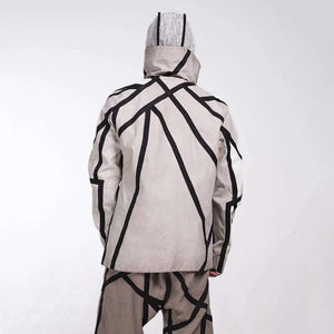 Vintage Hooded Cyberpunk Jacket