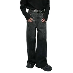 Vintage Men's Baggy Jeans Y2K