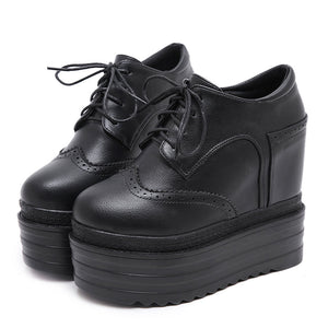 Vintage Round Toe Y2K Shoes