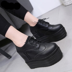 Vintage Round Toe Y2K Shoes