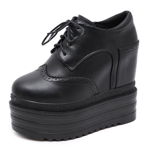 Vintage Round Toe Y2K Shoes