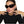Vintage Sunglasses Y2K - product view on white background