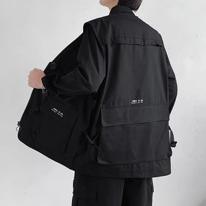Vintage Techwear Cargo Vest