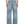 Model seen from behind in the vintage wash baggy jeans, relaxed seat and wide legs over white socks