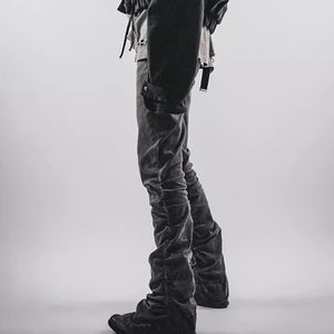 Vintage Washed Cyberpunk Pants