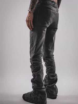 Vintage Washed Cyberpunk Pants