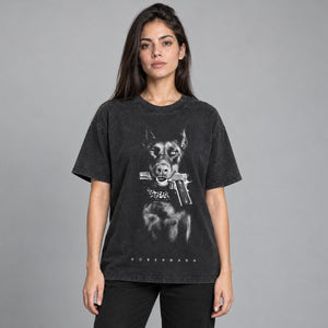 Vintage Y2K Graphic Tees Cotton – worn by a woman